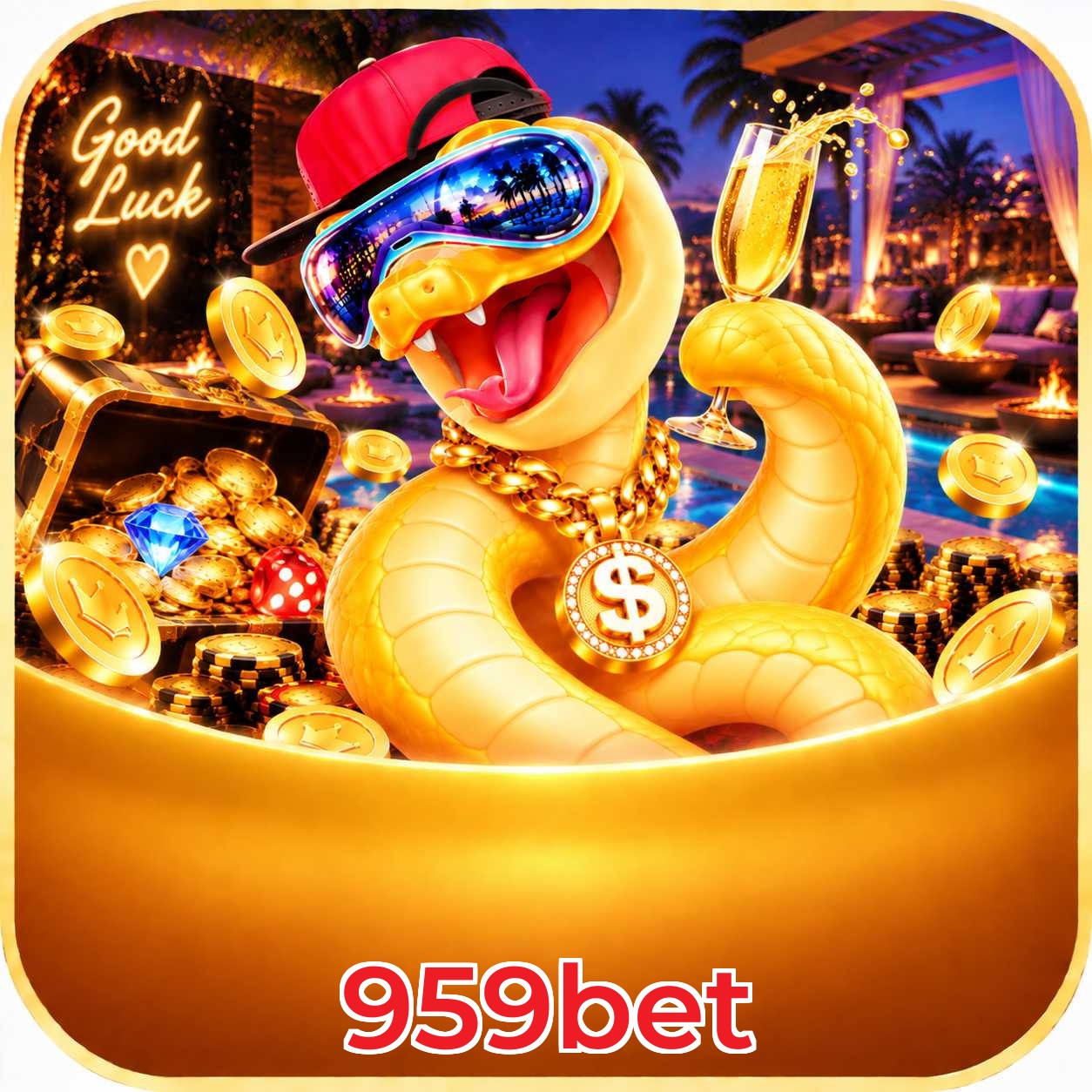 Logo 959bet Telegram Canal Oficial