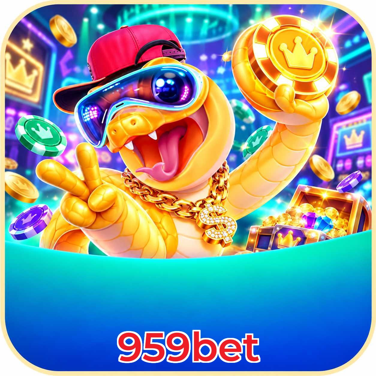 959bet Logo - Bônus com Rollover Justo